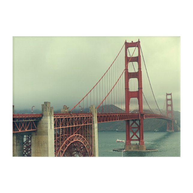 Golden Gate Bridge Acrylic Print (Front)