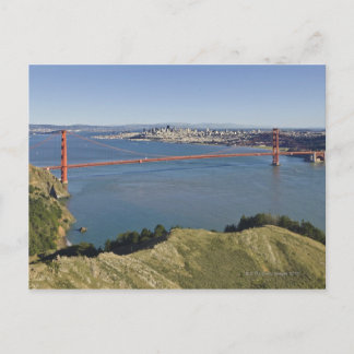 Golden Gate Bridge and San Francisco. 4 Postcard