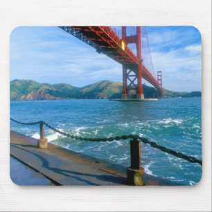Golden Gate bridge and San Francisco Bay Mouse Pad