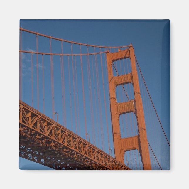 Golden Gate Bridge as viewed from Fort Point Magnet (Front)