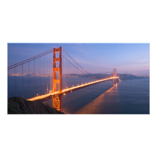 Golden Gate Bridge at Sunset Card