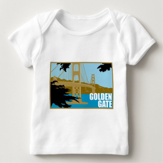 Golden Gate Bridge Baby T-Shirt