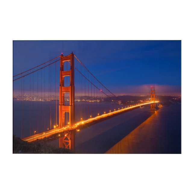 Golden Gate Bridge, California 2 Acrylic Print (Front)