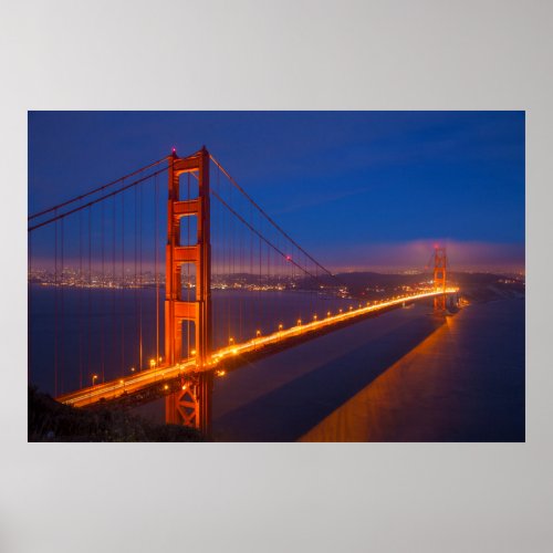 Golden Gate Bridge California 2 Poster