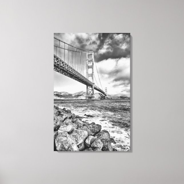 Golden Gate Bridge, California Canvas Print (Front)