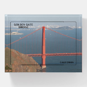 Golden Gate Bridge, California Paperweight