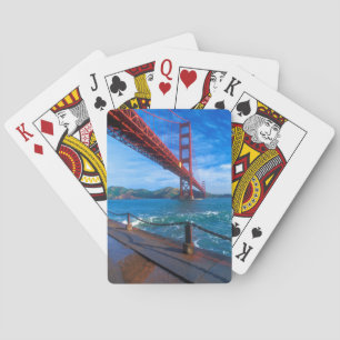 Golden Gate Bridge, California Poker Cards