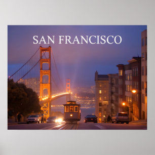 Golden Gate Bridge California - San Francisco Poster