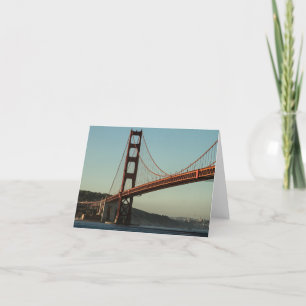 Golden Gate Bridge Card