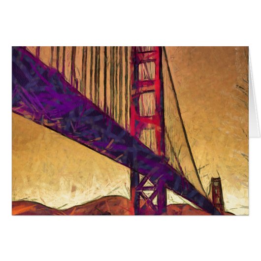 Golden gate bridge cards (Front Horizontal)