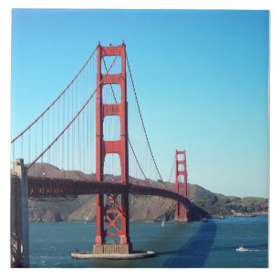 Golden Gate Bridge Ceramic Tile
