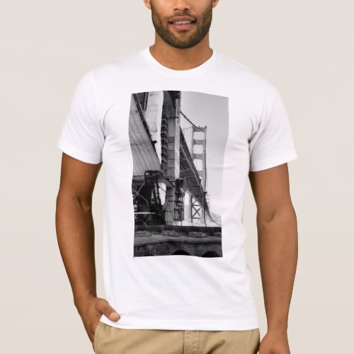 Golden Gate Bridge Construction _ Bigger Photo T_Shirt