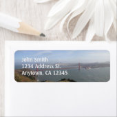 Golden Gate Bridge custom return address labels (Insitu)