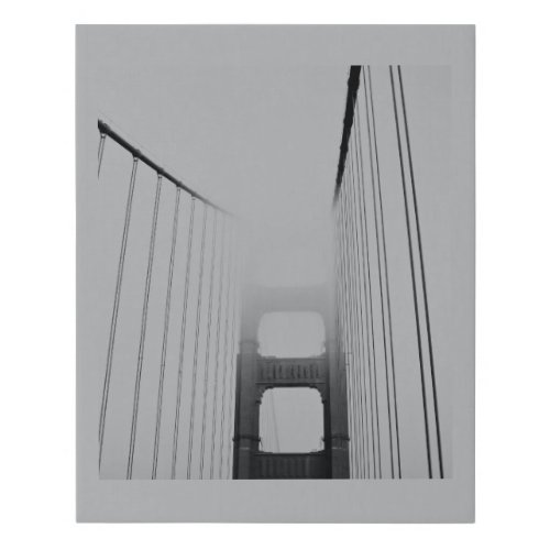 Golden Gate Bridge  Faux Wrapped Canvas Print
