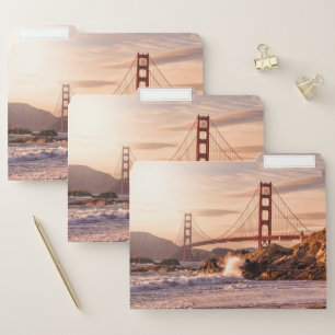Golden Gate Bridge from Baker Beach File Folder
