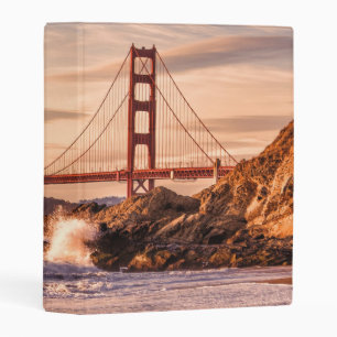 Golden Gate Bridge from Baker Beach Mini Binder
