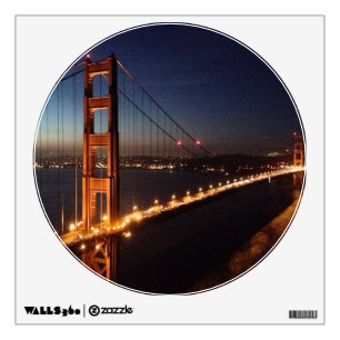 Golden Gate Bridge from Marin headlands Wall Sticker