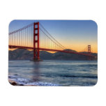 Golden Gate Bridge From San Francisco Bay Trail. Magnet at Zazzle