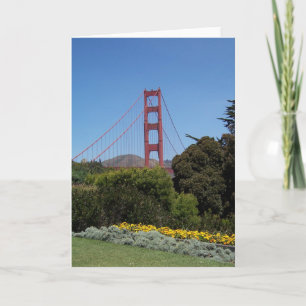 Golden Gate Bridge Greeting Card