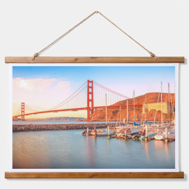 Golden Gate Bridge Hanging Tapestry (Front)