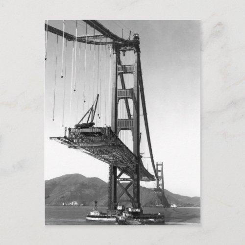 Golden Gate Bridge I Postcard