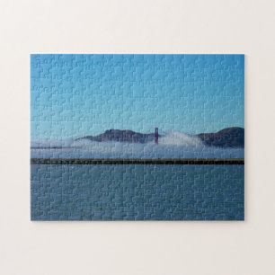 Golden Gate Bridge in Fog, San Francisco Jigsaw Puzzle