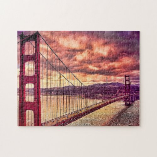 Golden Gate Bridge in San Francisco California Jigsaw Puzzle