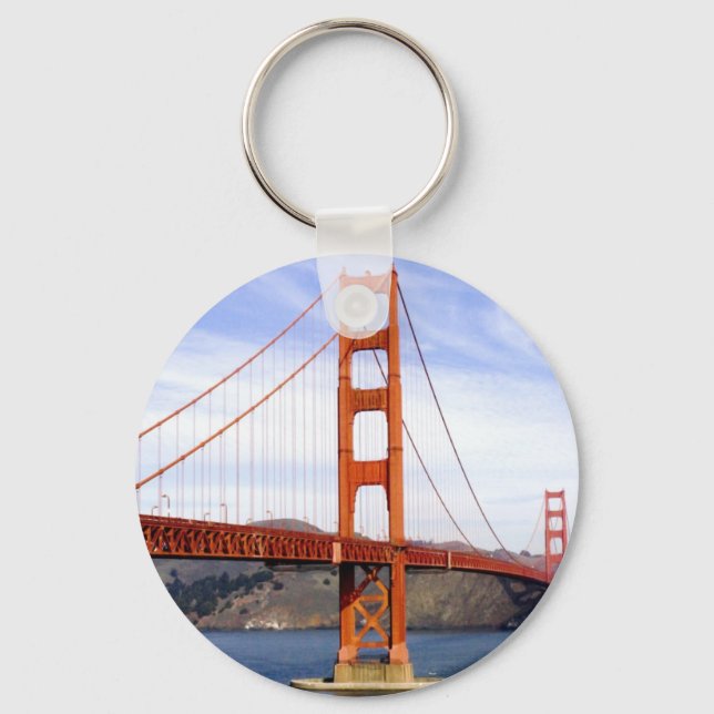 Golden Gate Bridge Keychain (Front)