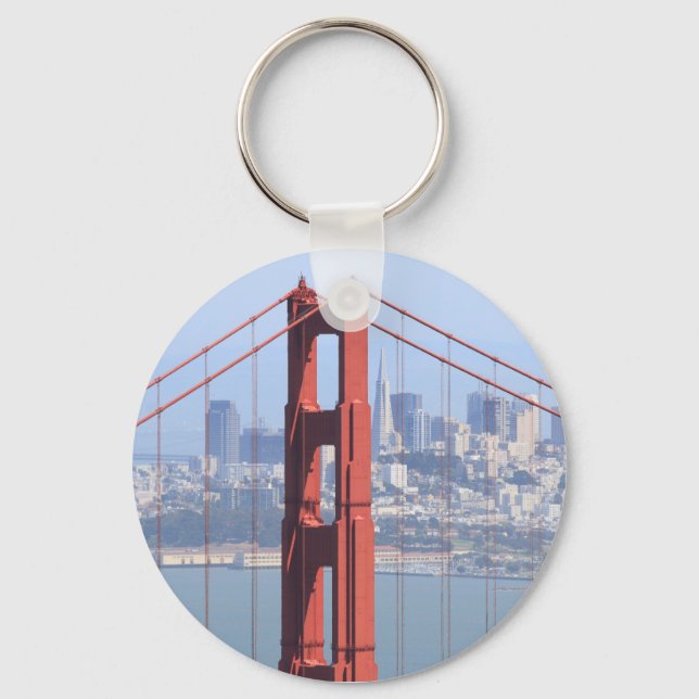 Golden Gate Bridge Keychain (Front)