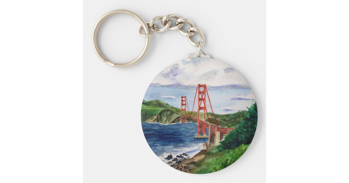 Golden Gate Bridge Keychain