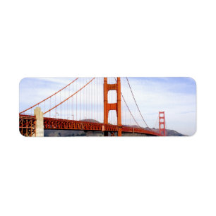 Golden Gate Bridge Label