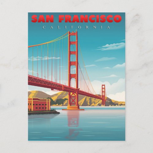 Golden Gate Bridge _ Landmark of San Francisco Postcard