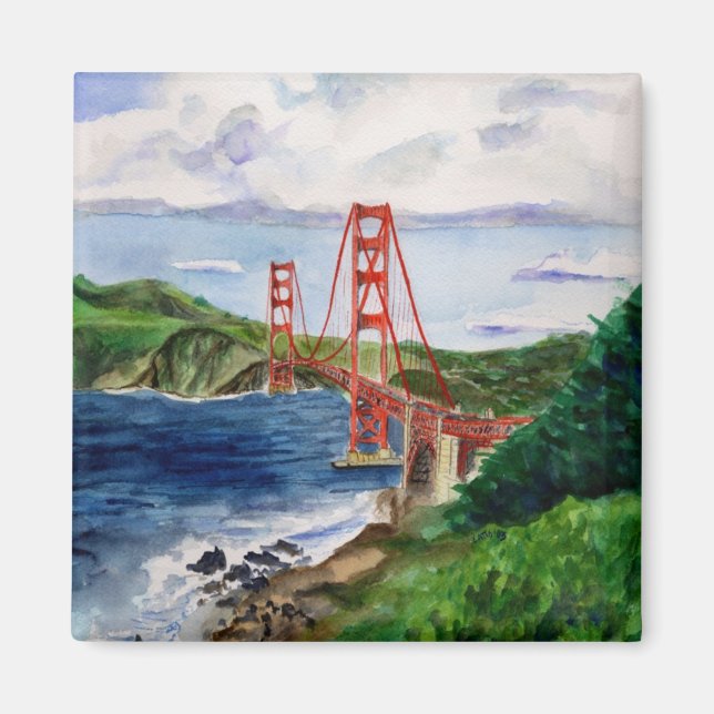 Golden Gate Bridge Magnet (Front)