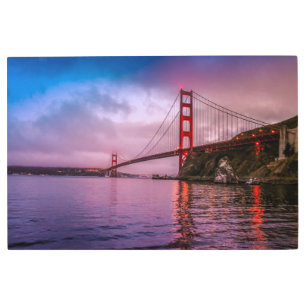 Golden Gate Bridge Metal Print
