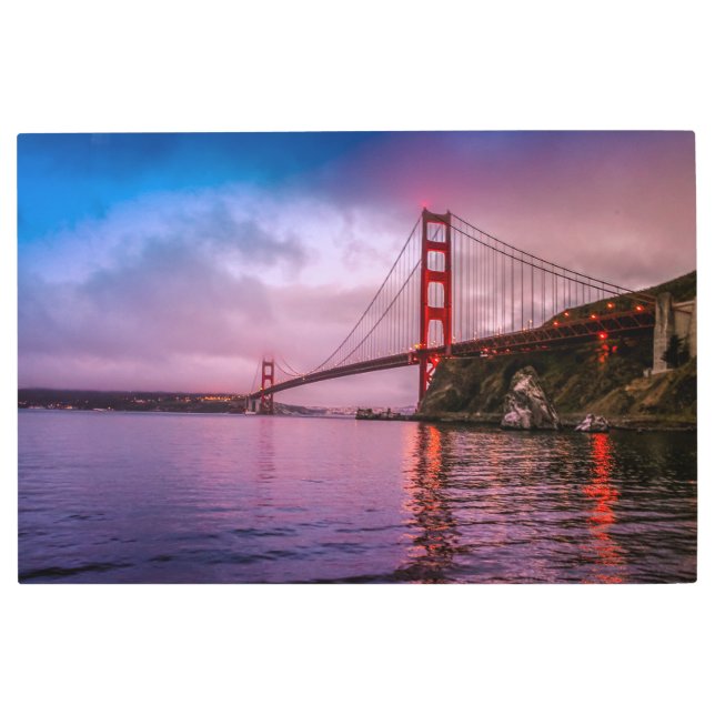 Golden Gate Bridge Metal Print (Front)