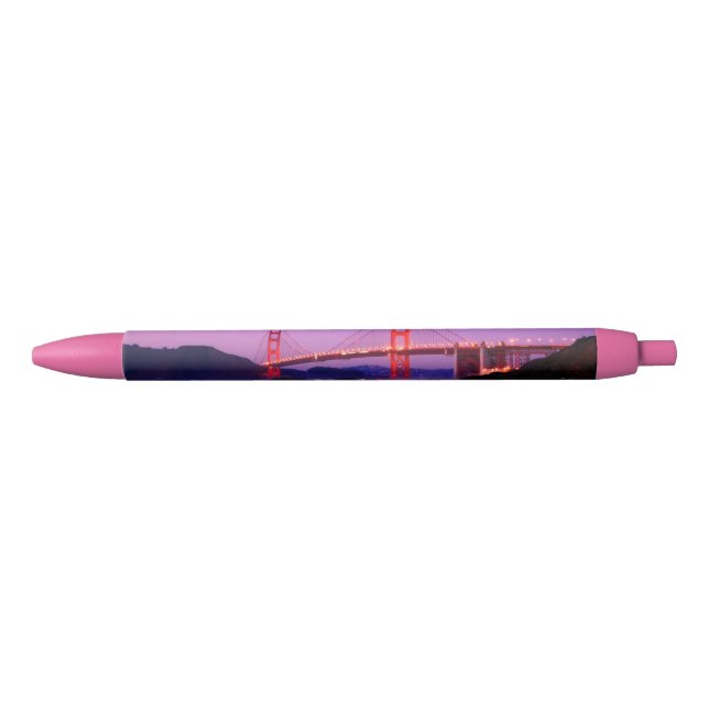 Golden Gate Bridge on Baker Beach at Sundown Pen (Front)