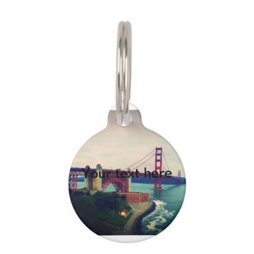 Golden Gate Bridge Pet ID Tag