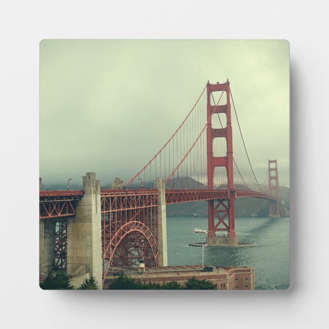 Golden Gate Bridge Plaque (Front)