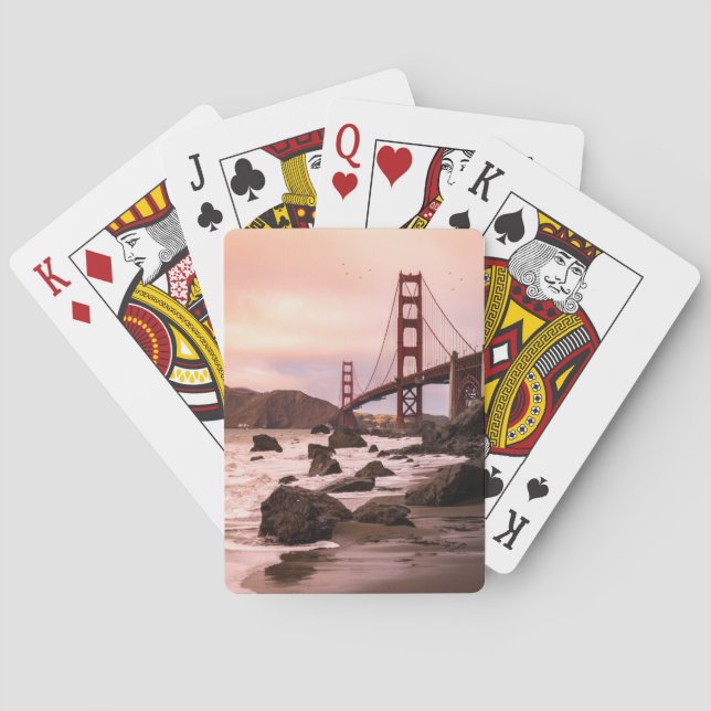 Golden Gate Bridge Playing Cards, San Francisco  Poker Cards (Back)