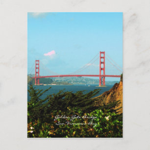 Golden Gate Bridge Postcard