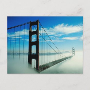 Golden Gate Bridge Postcard by usatshirts at Zazzle