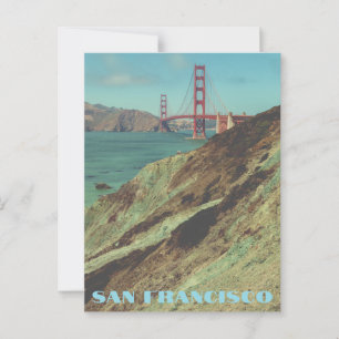Golden Gate Bridge Postcard