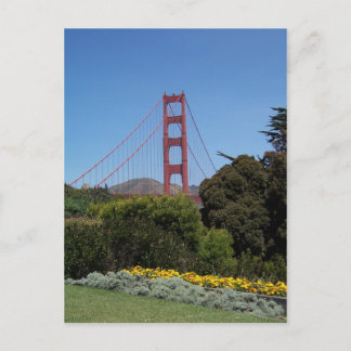 Golden Gate Bridge Postcard