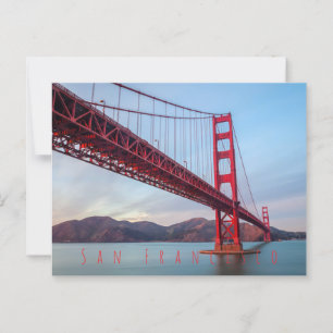 Golden Gate Bridge Postcard