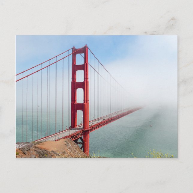 Golden Gate Bridge Postcard (Front)