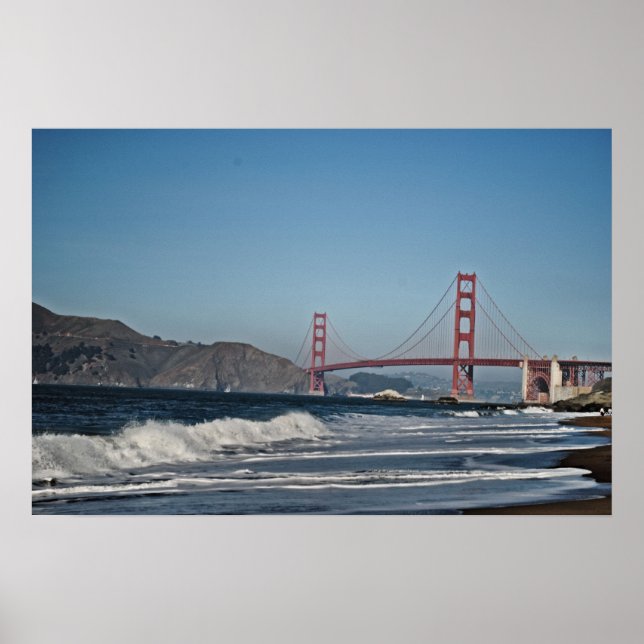 Golden Gate Bridge Poster (Front)