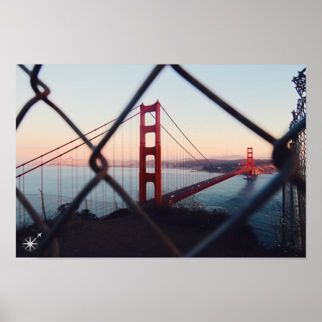 Golden Gate Bridge poster (Front)