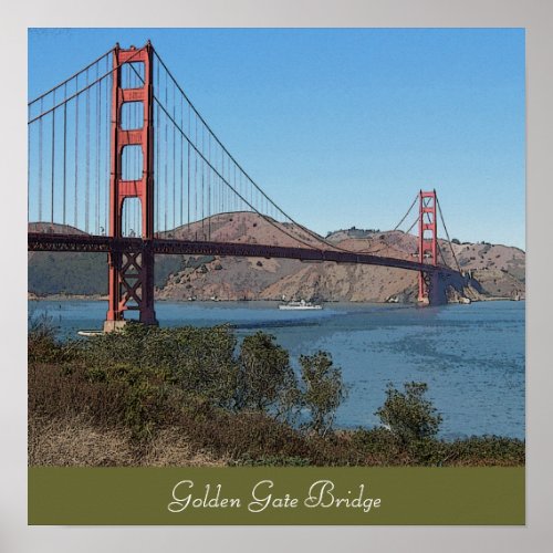 Golden Gate Bridge Poster