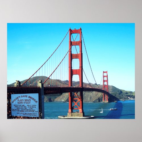 Golden Gate Bridge Poster
