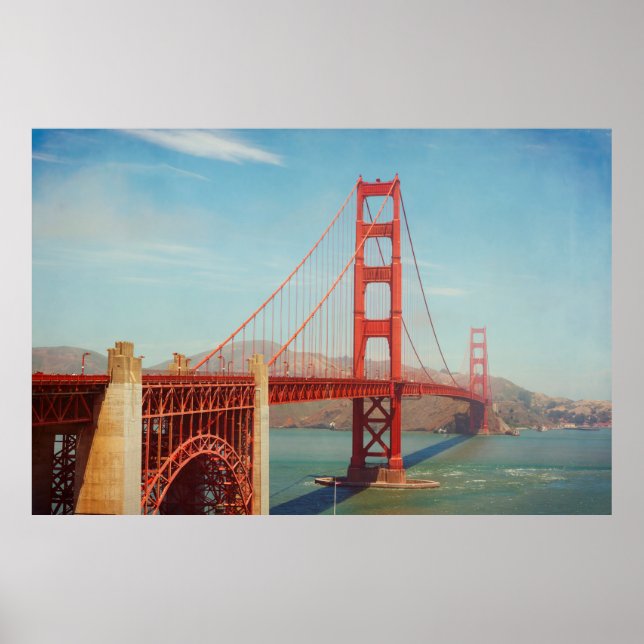 Golden gate bridge poster (Front)